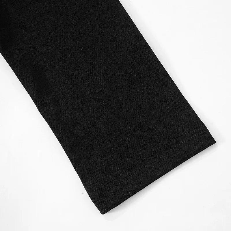 Sexy Women Low Cut Out Elegant Black Mini Wrap Dress