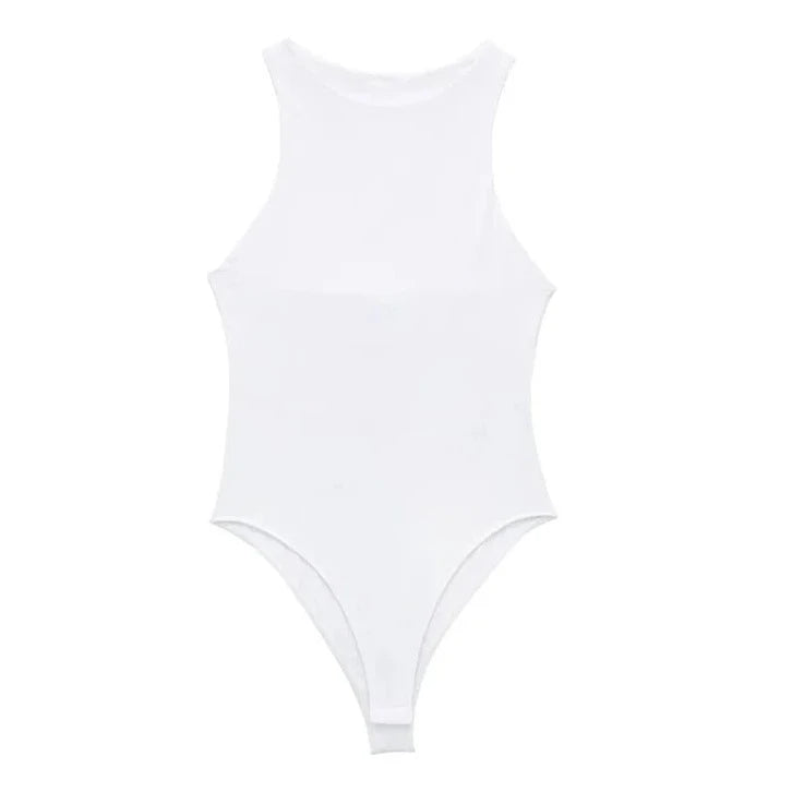 Sleeveless Bodysuit Top - Nxt Moda