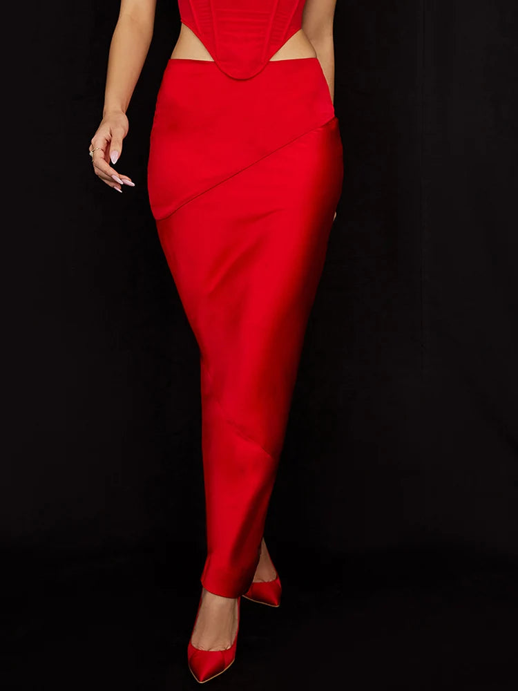 Julianna Midi Skirt - Nxt Moda