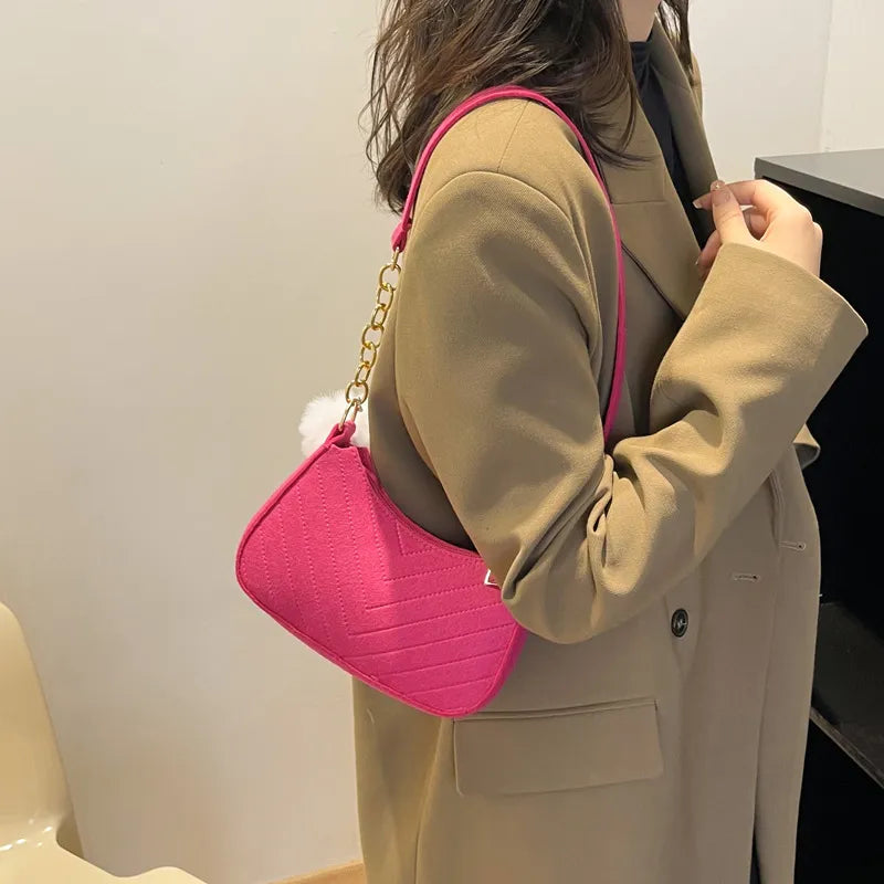 Stacey Chain Shoulder Bag - Nxt Moda