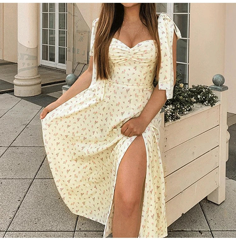 Floral Camisole Midi Dress
