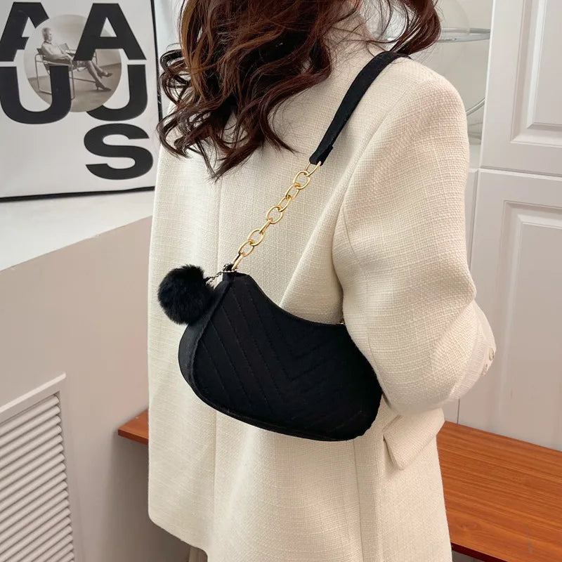 Stacey Chain Shoulder Bag - Nxt Moda