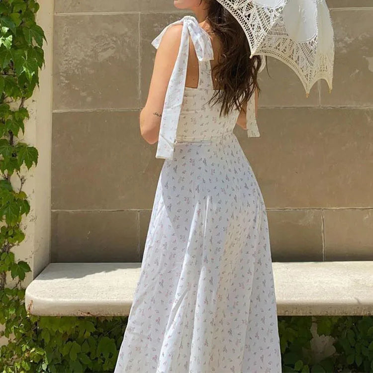 Floral Camisole Midi Dress