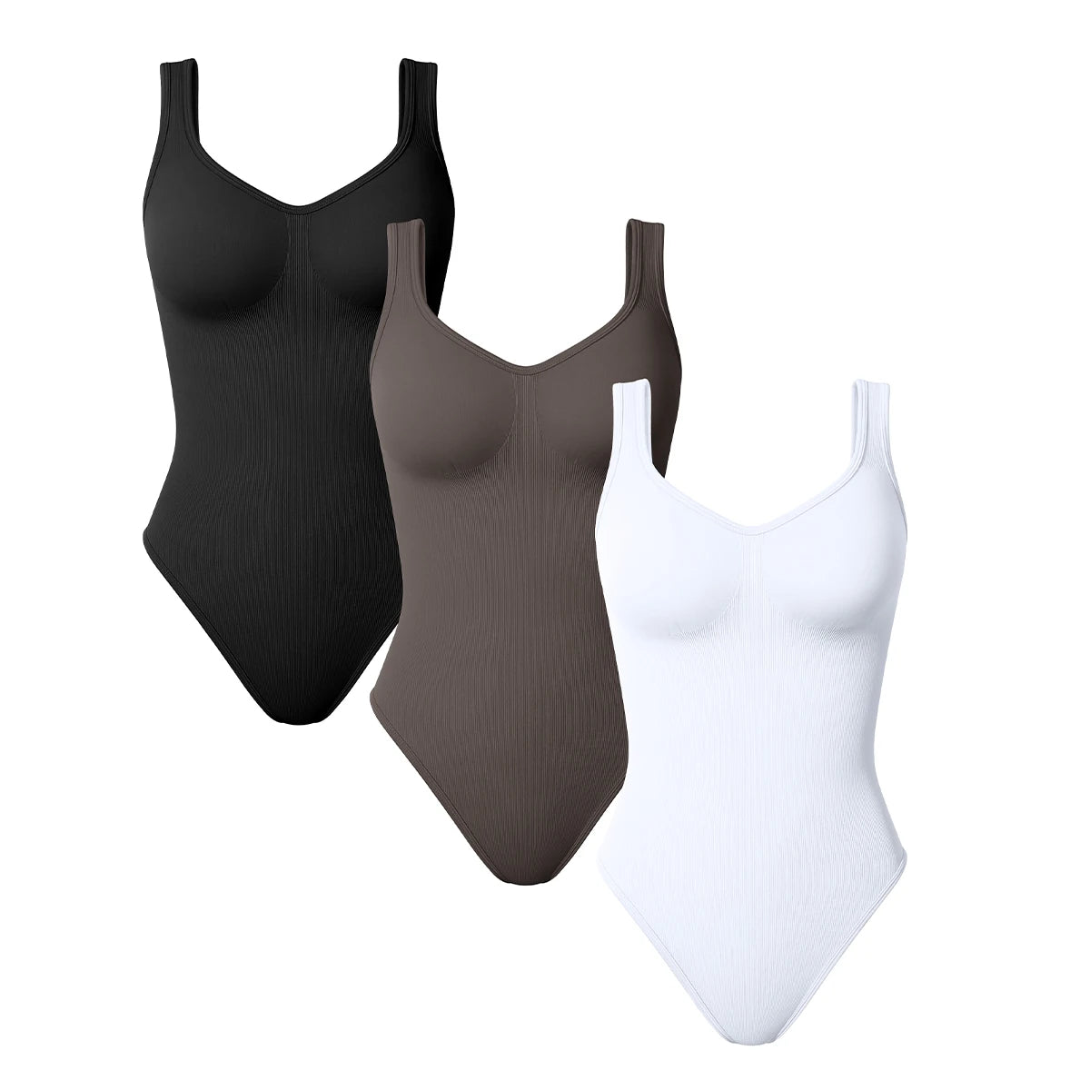 Sexy Basic Bandage Seamless Bodysuit - Nxt Moda