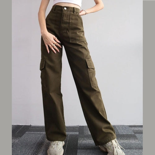 Vintage Straight Baggy Casual Pants - Nxt Moda