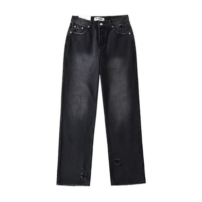 Joskaa Long Denim High street Pants - Nxt Moda