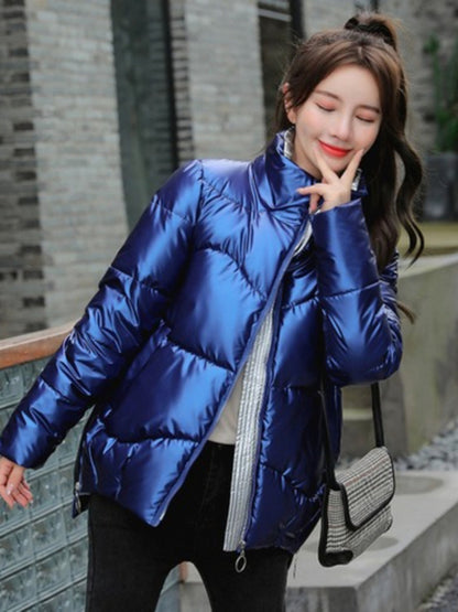 Light-reflecting Parka Short Padded Jacket - Nxt Moda