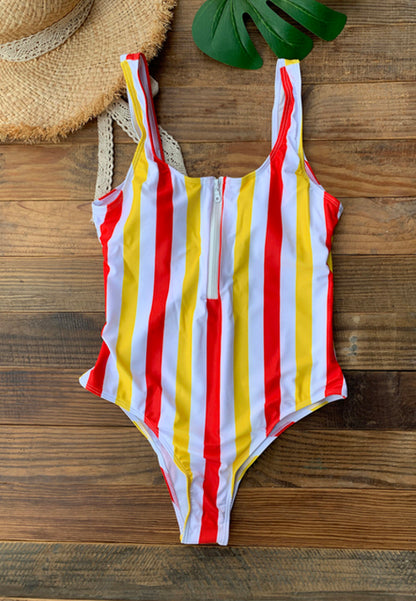 Women's Zip Up One Piece Bikini - Nxt Moda