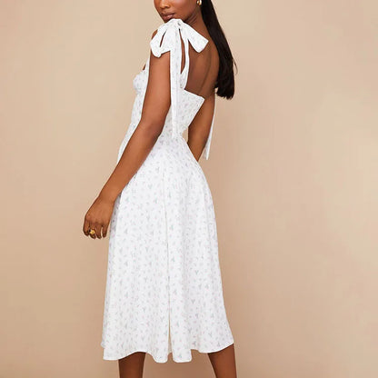 Floral Camisole Midi Dress