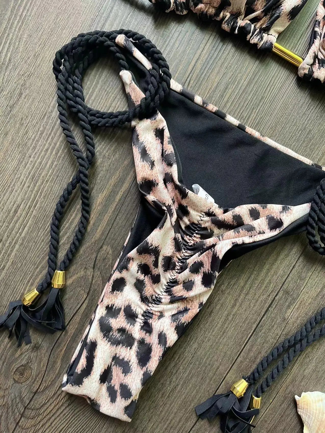 Multi Color Sexy Leopard Bikini Set - Nxt Moda