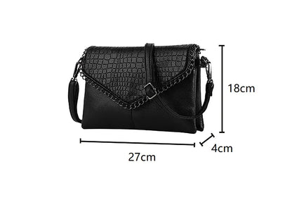 Envelope Chain Crossbody Bag - Nxt Moda