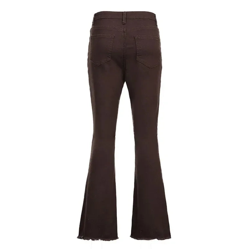 Vintage Stretch Flare Jeans - Nxt Moda