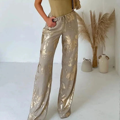 Metal Y2K Trousers - Nxt Moda