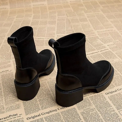 Fashion Combat Ankle Boots - Nxt Moda