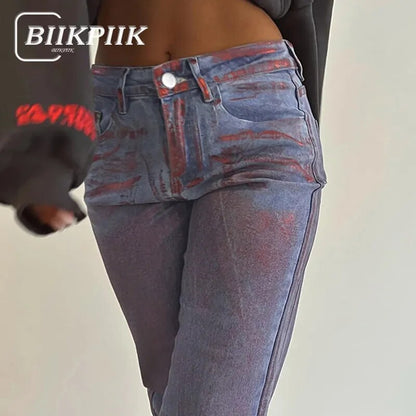 BIIKPIIK Straight Baggy Jeans - Nxt Moda