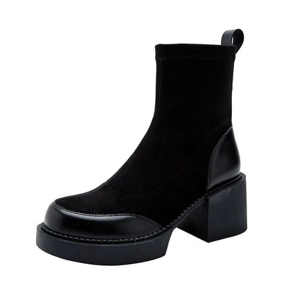 Fashion Combat Ankle Boots - Nxt Moda