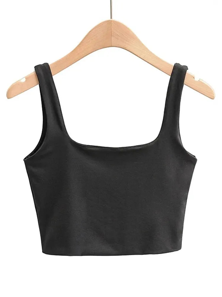 Fashion Short Square Tank Top - Nxt Moda