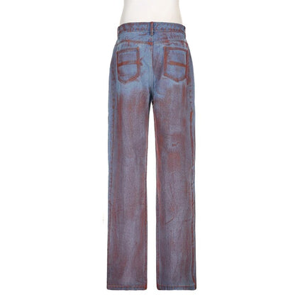 BIIKPIIK Straight Baggy Jeans - Nxt Moda