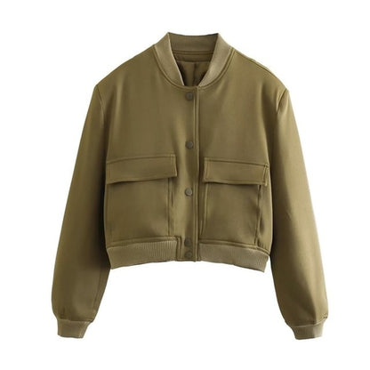 Women Bomber Jacket - Nxt Moda