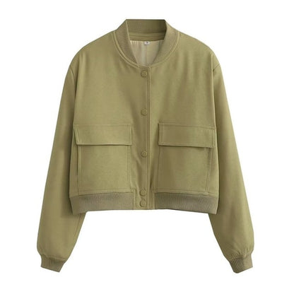 Women Bomber Jacket - Nxt Moda