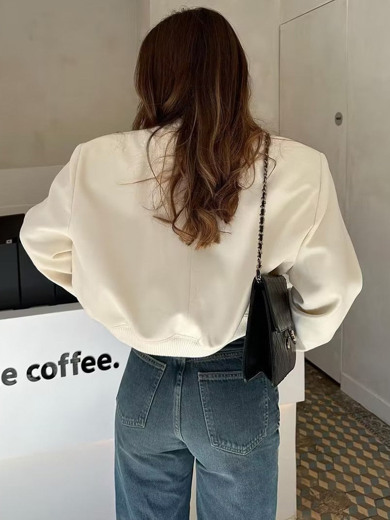 Women Bomber Jacket - Nxt Moda