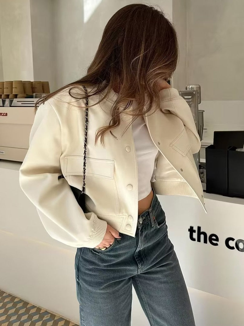 Women Bomber Jacket - Nxt Moda