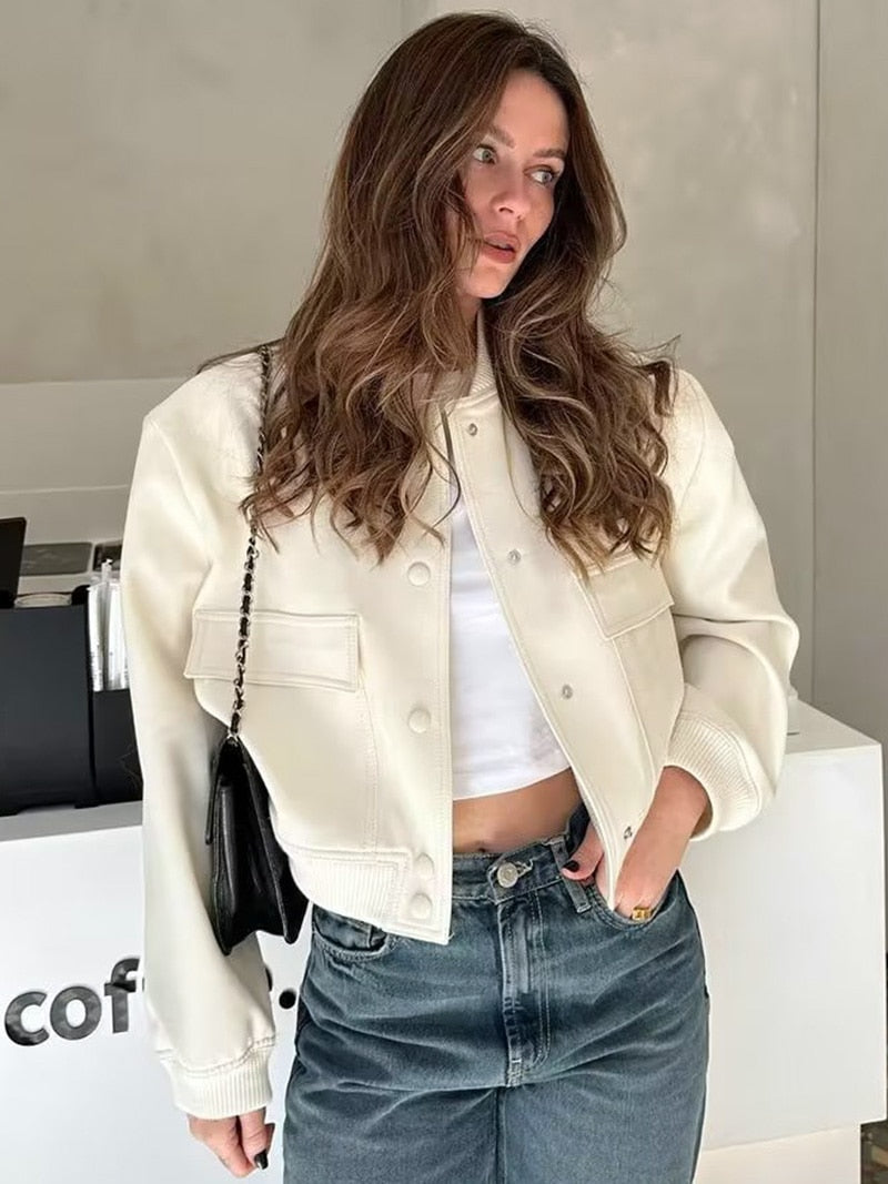 Women Bomber Jacket - Nxt Moda