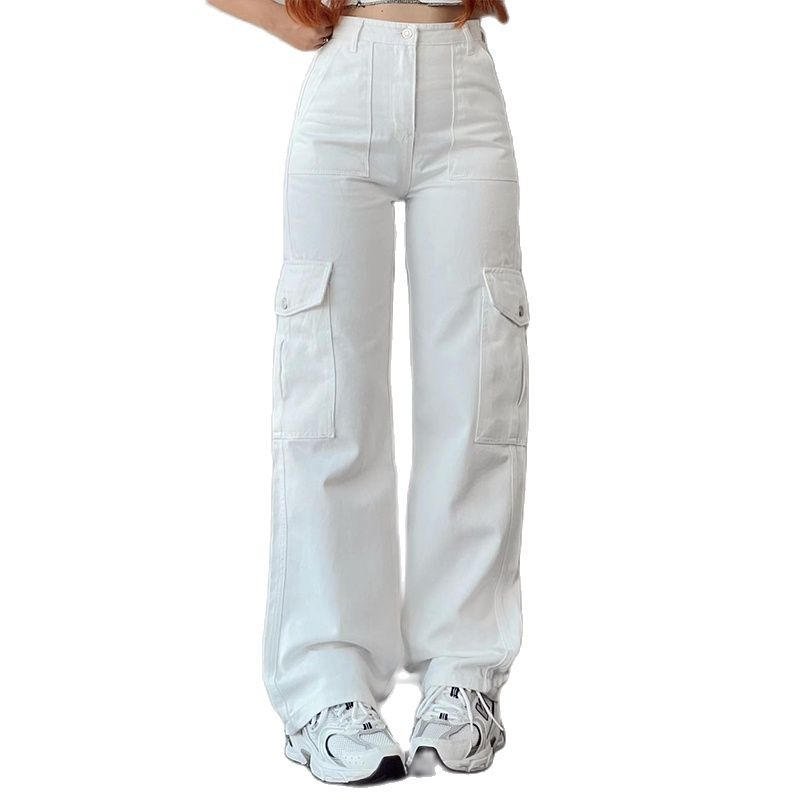 Vintage Straight Baggy Casual Pants - Nxt Moda