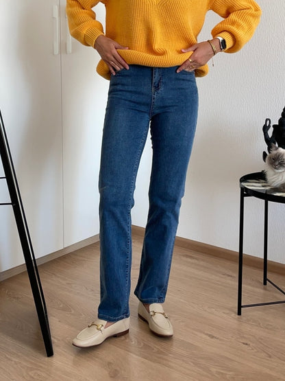 Boyfriend High Waist Classic Jeans - Nxt Moda